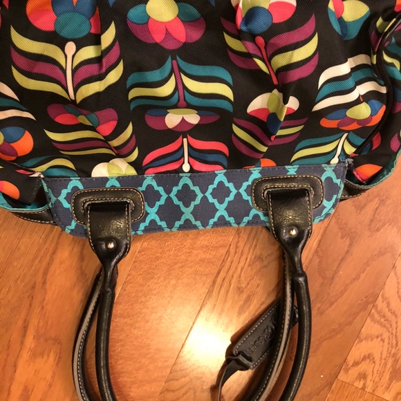 Lilly Bloom Purse Floral Design Handbag Flowers - Picture 7 of 8